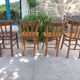 4 bistro chairs