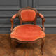 Small convertible armchair Louis XV style late nineteenth velvet