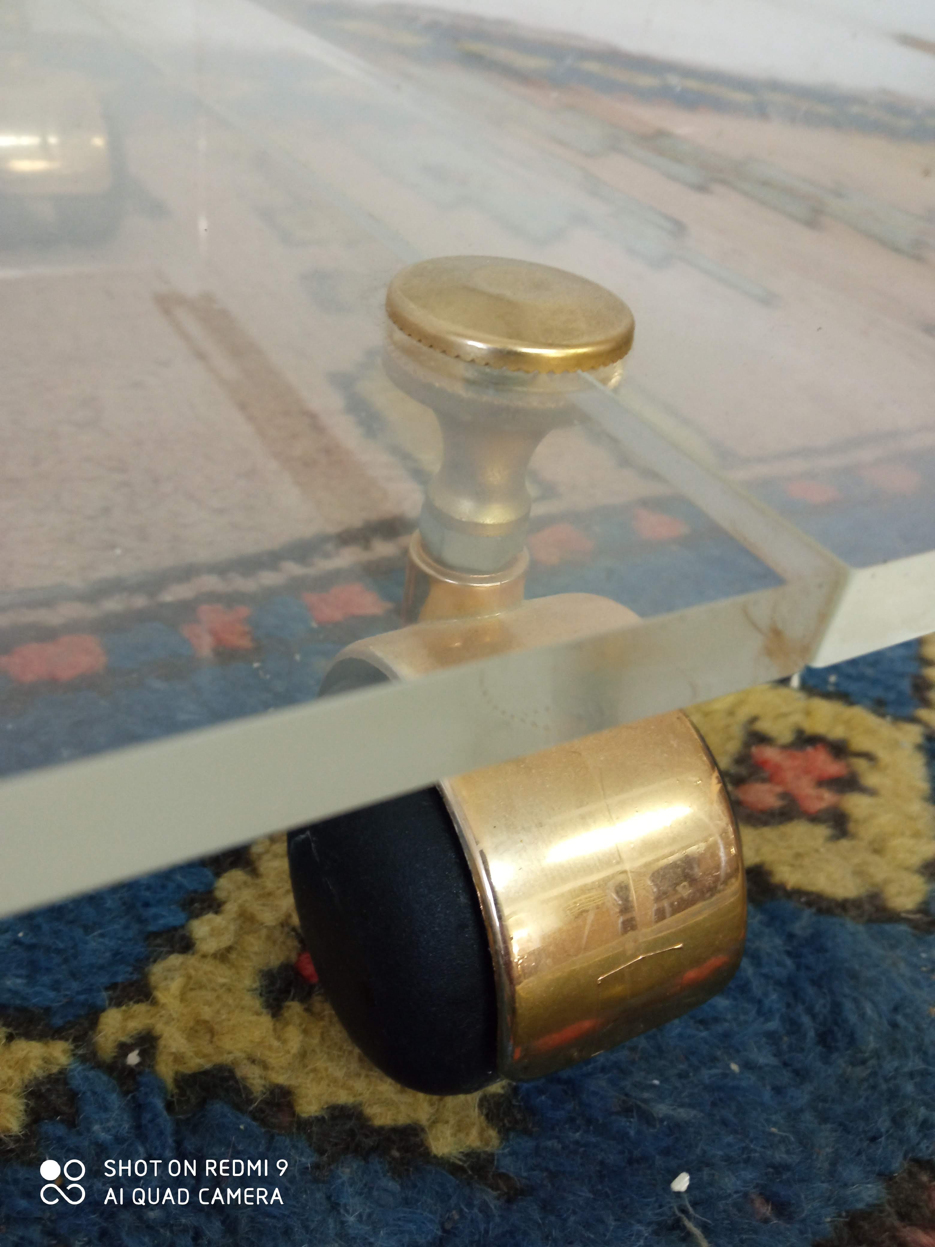 Serving table in altuglass circa 1970