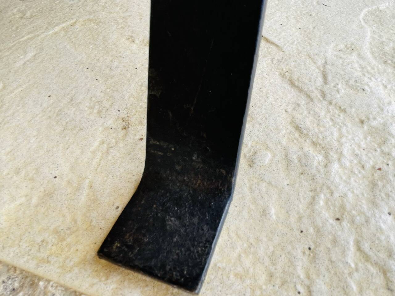 Table basse en céramique avec porte-magazine, circa 1970