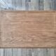 Old beech wood bureau/console/side table with bamboo legs.