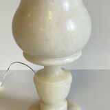 70s Tulip LAMP in ALABASTER Stone
