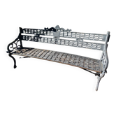 Cast iron bench