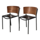 Lila Hunter chair pair by Philippe Starck