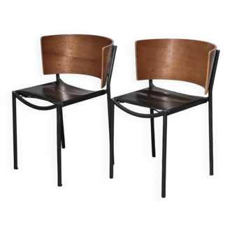 Lila Hunter chair pair by Philippe Starck