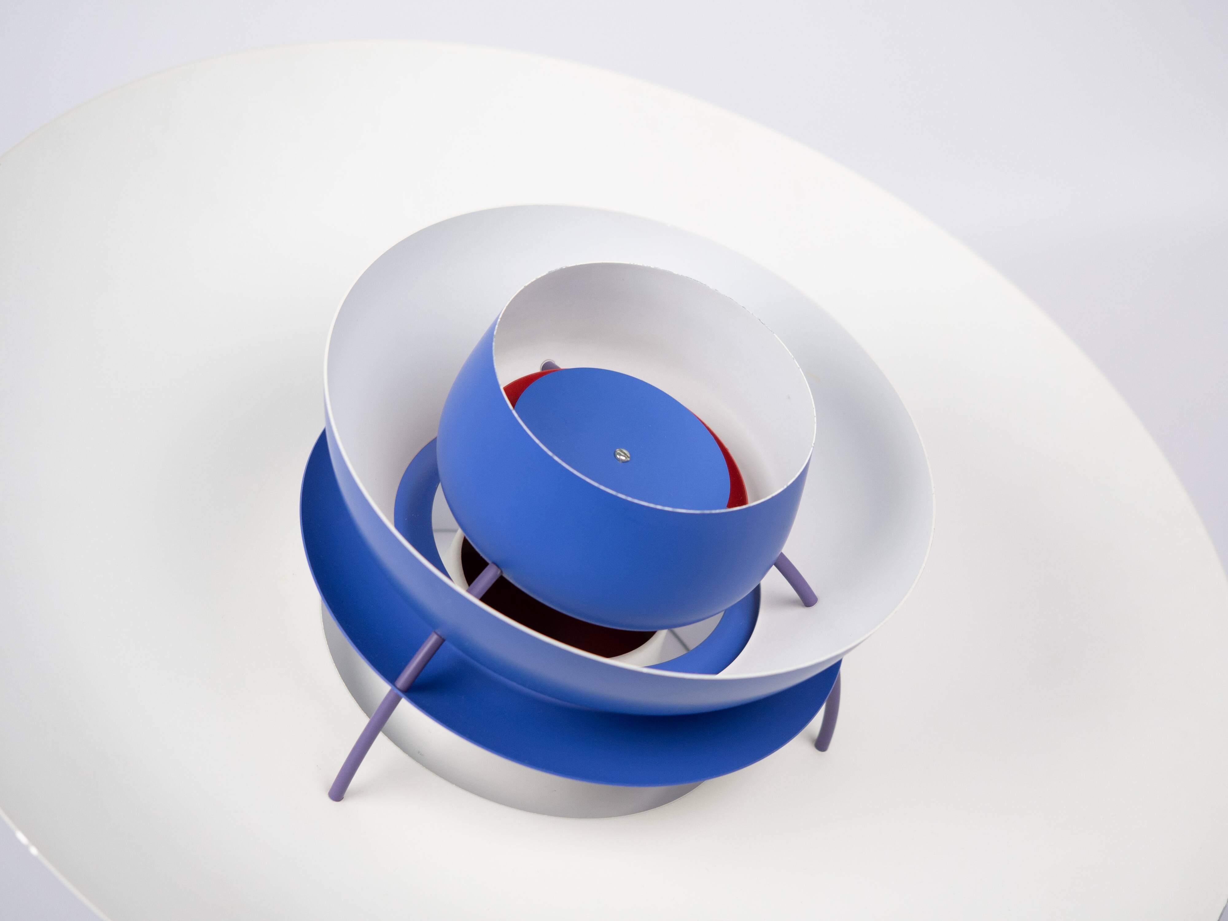 Danish vintage pendant lamp PH 5 by Poul Henningsen, Louis Poulsen, 1958