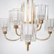 Lustre en Verre Cristal de Peill & Putzler, 1970s