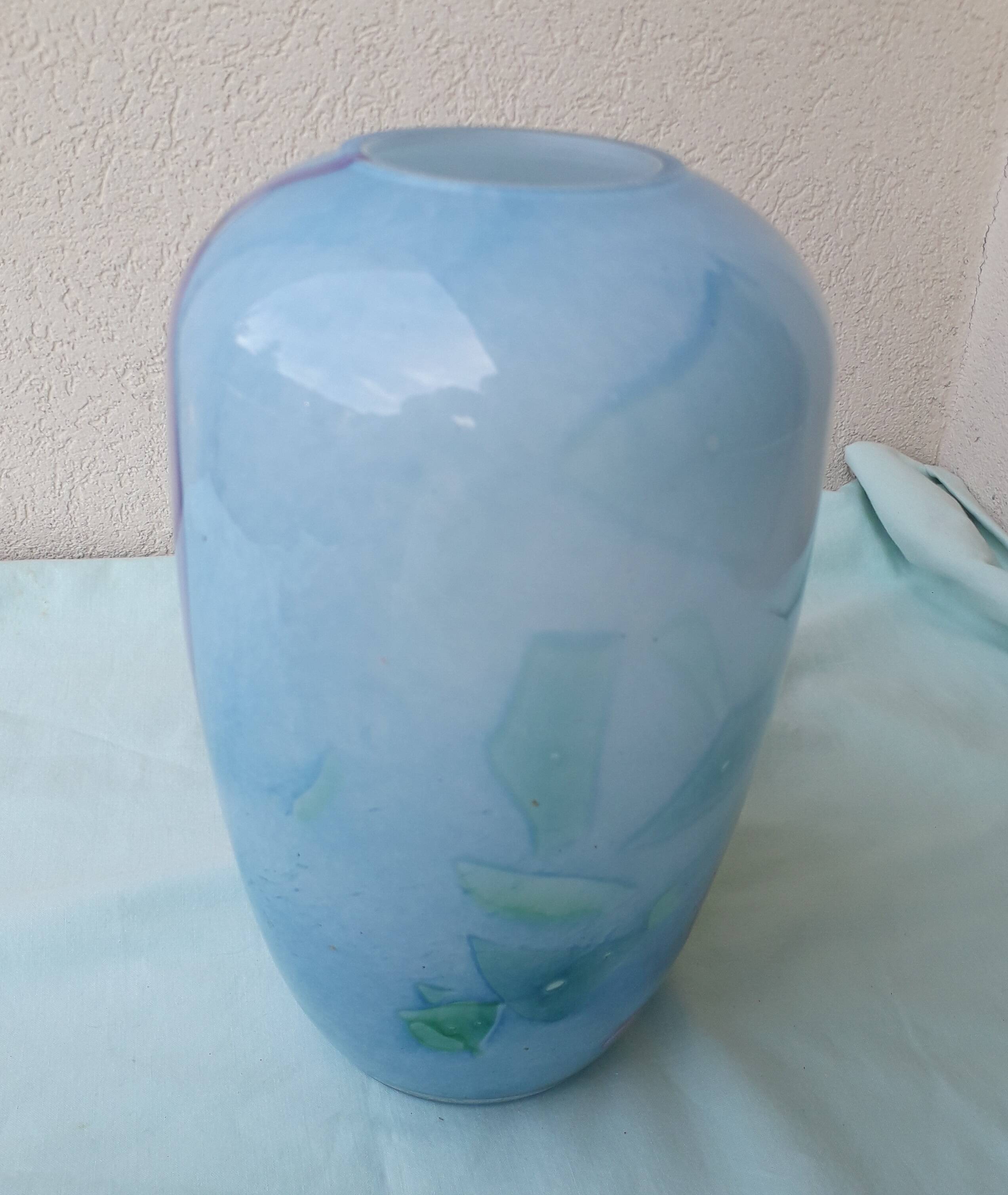 Glass vase La Rochère