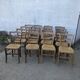 Paire de chaises paillées