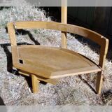 Guillerme and Chambron corner bench floor lamp