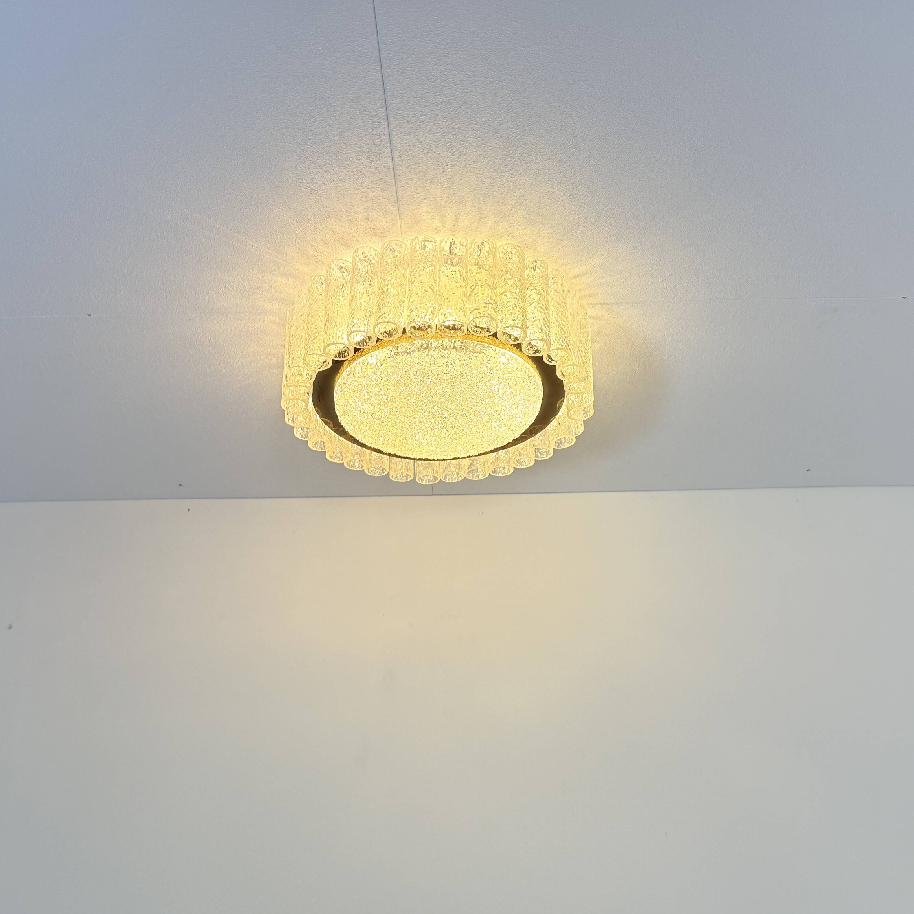 Doria Leuchten Murano Glass Ceiling Lamp