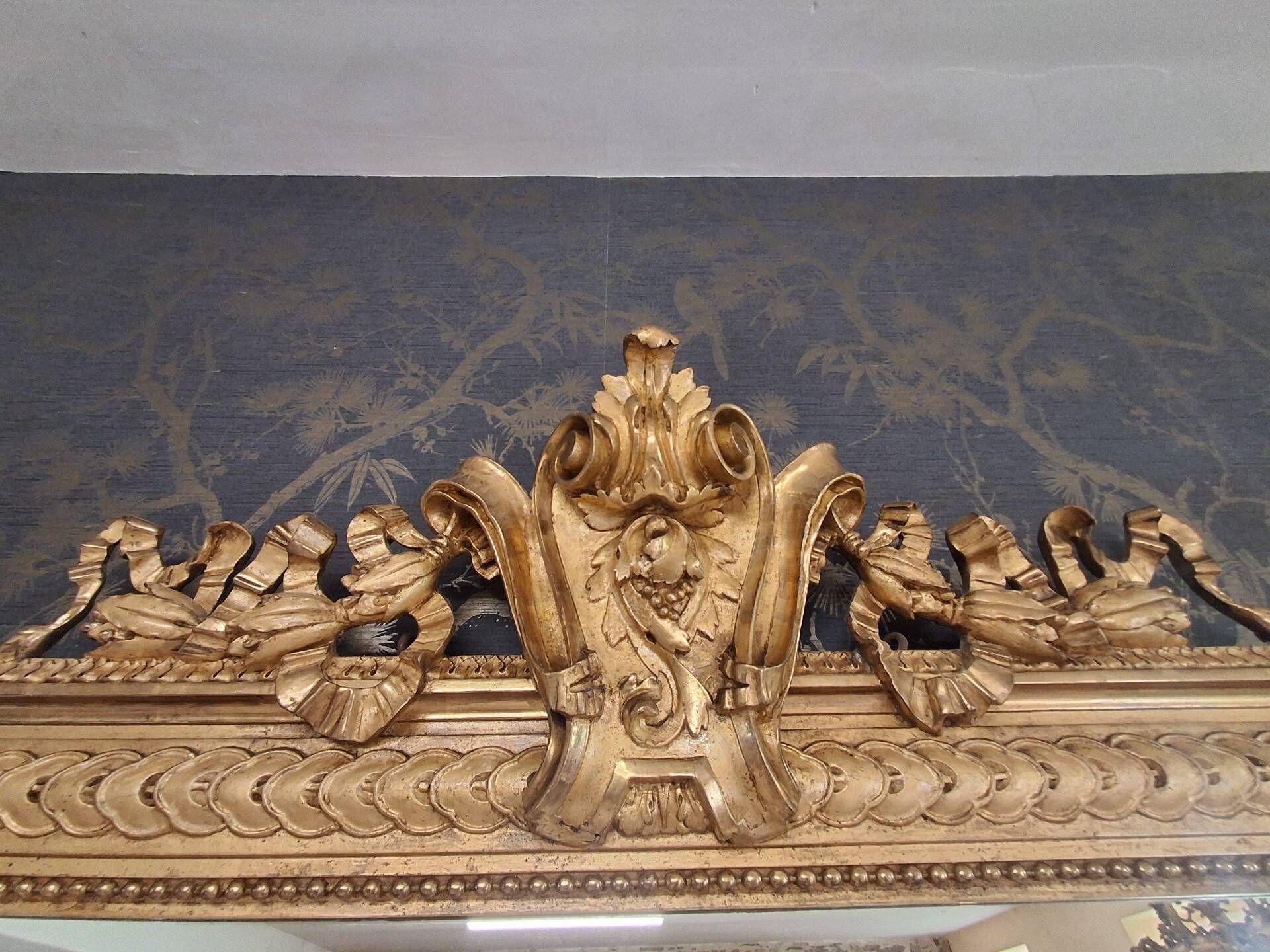 Miroir époque XIX 193x132