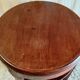Art Deco side table in solid wood - 1940s/50s