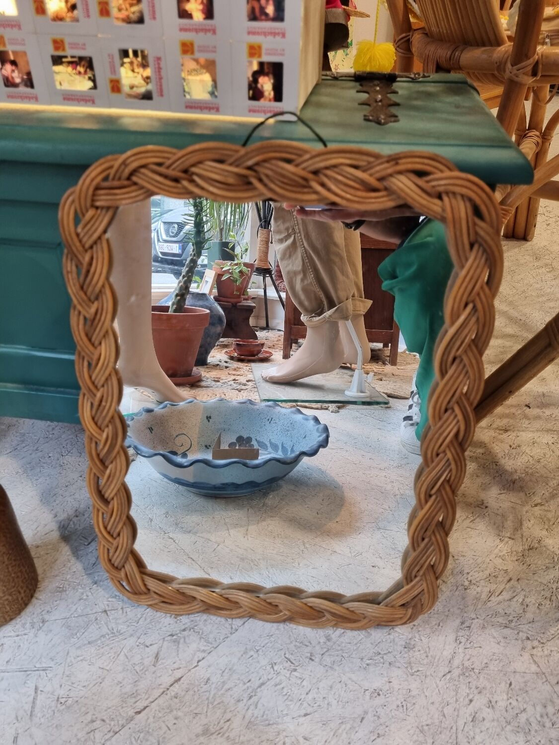 Braided mirror