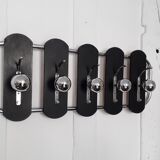 Vintage wall coat rack