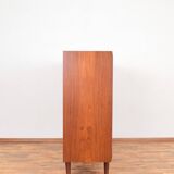Buffet haut en teck norvégien du milieu du siècle, années 1960.