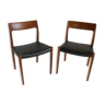 2 chaises de Niels Otto Møller pour J.L. Moller, années 1960
