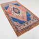 4x9 Oriental Blue Vintage Rug, 137x272Cm