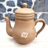 Coffee maker XL with raw stoneware filter