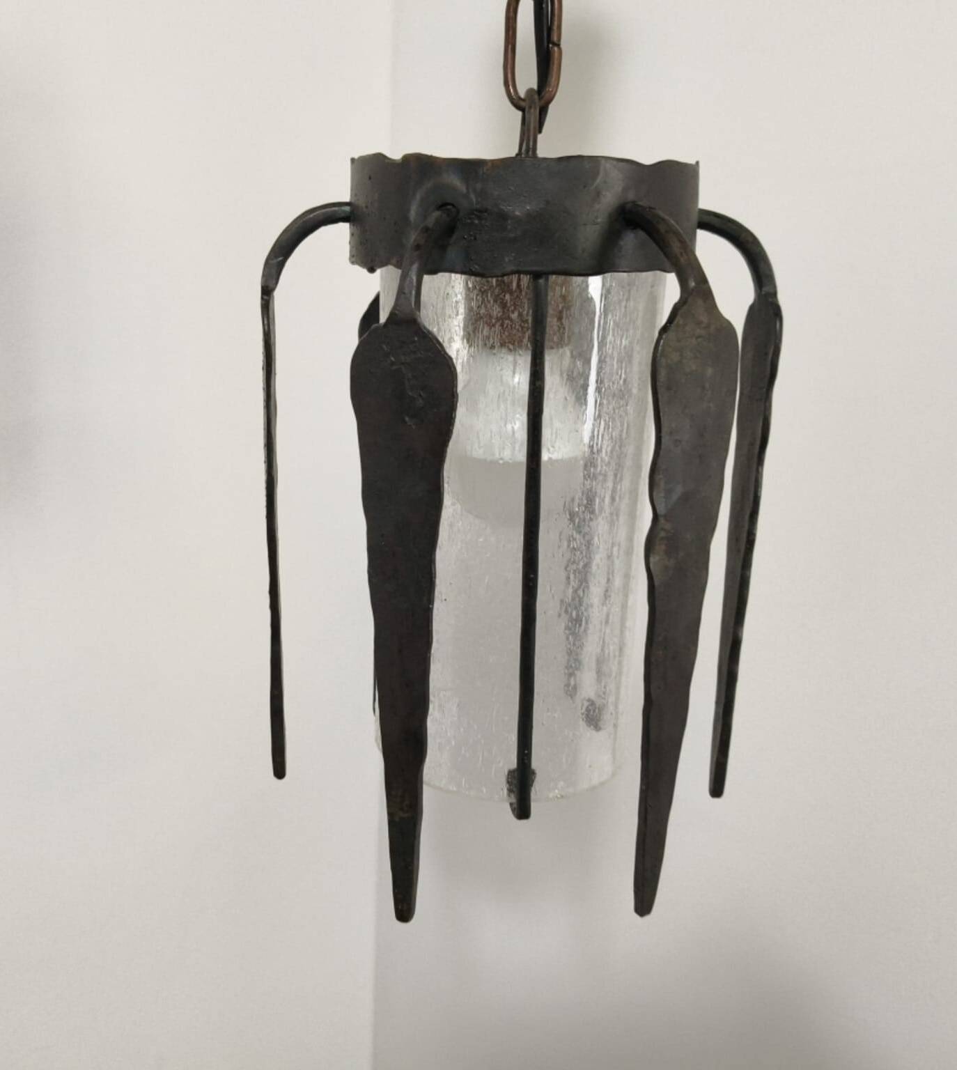 Brutalist design lamp