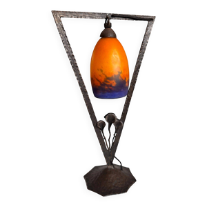 Lampe art Déco Muller