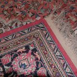 Sino ghoum handmade persian oriental rug in silk 250 x 158