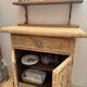 small wooden sideboard with 2 doors