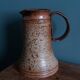 Stoneware pitcher from Puisaye signed by Jean-Pierre Prud’homme.