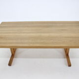 1960s Shaker Coffeetable in Solid Oak Wood, Denmark