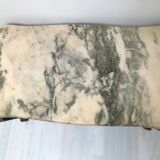 Louis XV style marble and brass coffee table