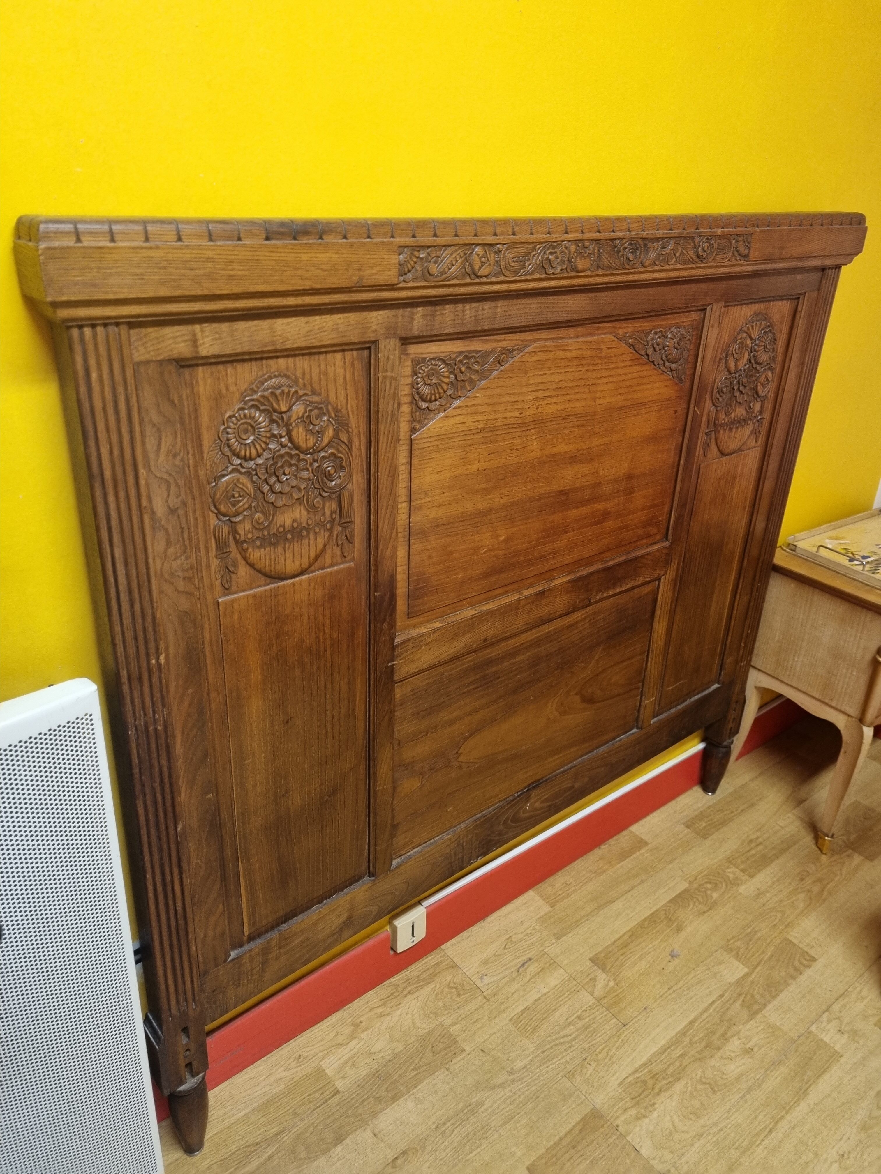 Art nouveau headboard