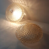 Pair of ceiling lights