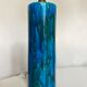 XXL ceramic ceramic earth varnished turquoise 1970