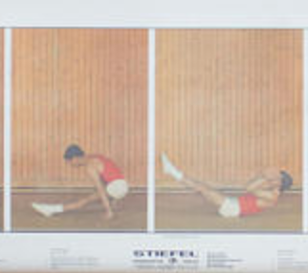 Affiche ''sports'' publié par Paul Sappl Autriche 1968