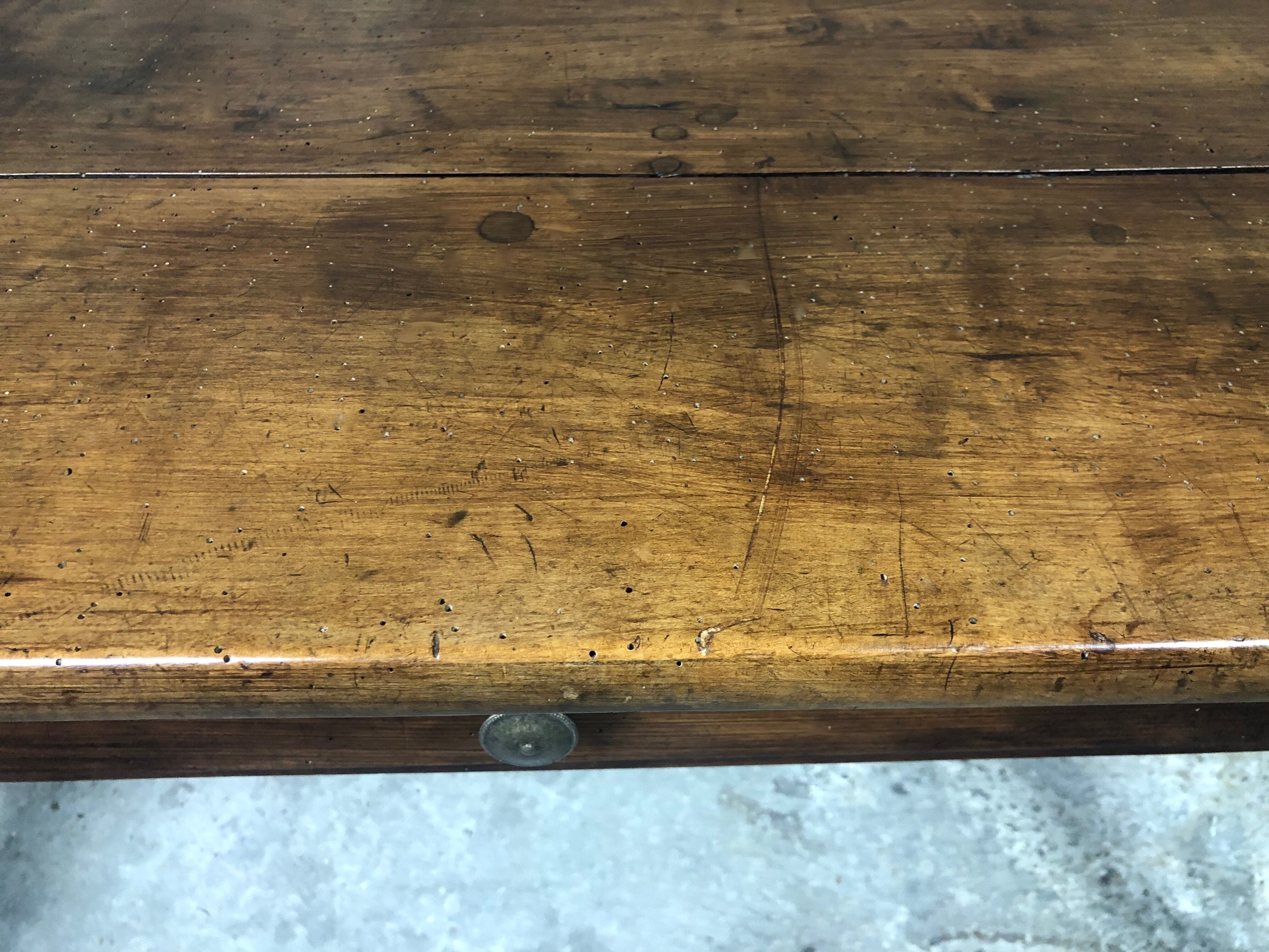 Farm table / walnut office late nineteenth century