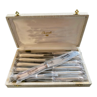 12 Christophe model beadles table knives