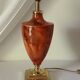 Vintage ceramic baluster lamp foot