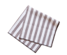 Brown striped towel