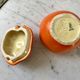 Set in tomato and leaf slurry (sausage maker, salt shaker, pepper tree and tray) vintage
