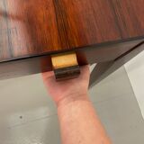 Danish Rosewood Extending Dining Table by Hornslet, 1960s