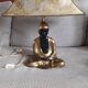 Vintage lamp in Italian ceramic