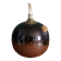 Fig-shaped oil lamp, stoneware soliflore, signed ceramic.