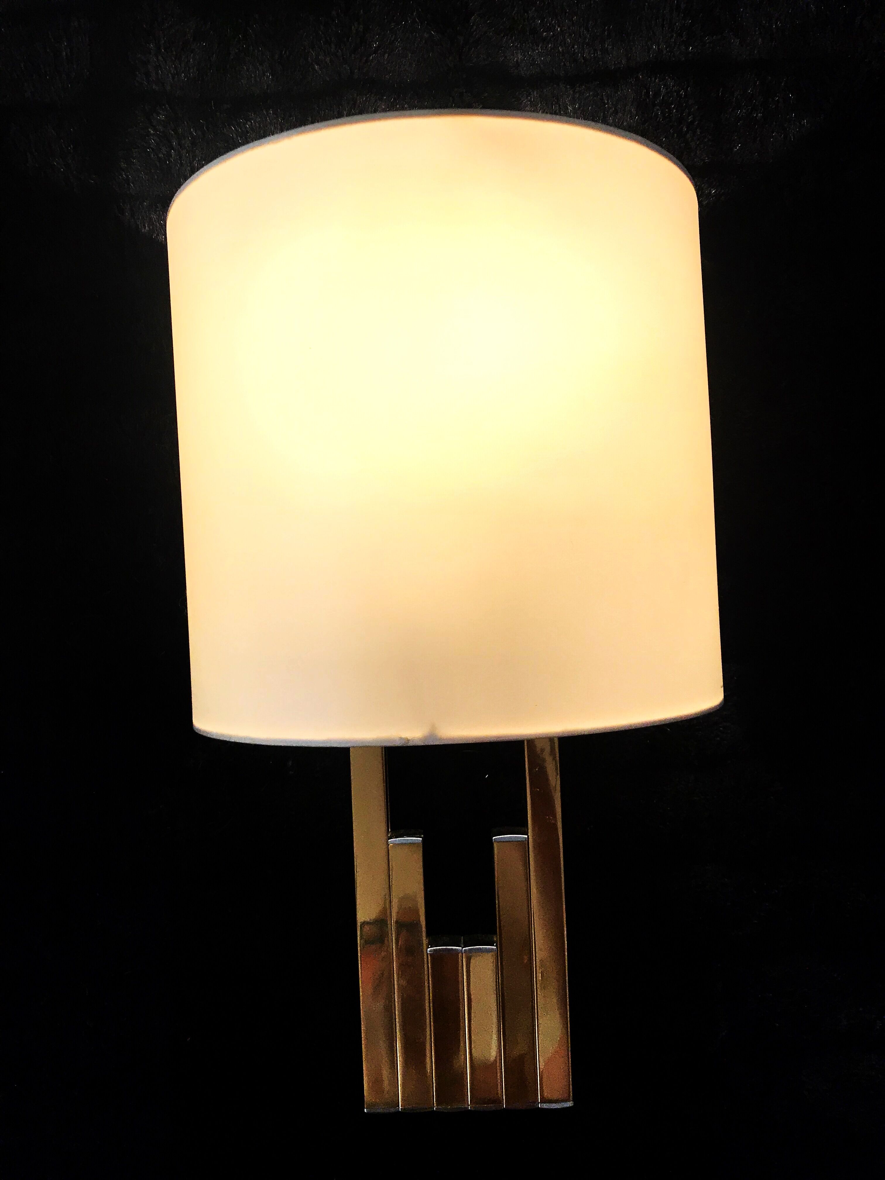 Pair of wall lights by Lumica 1970
