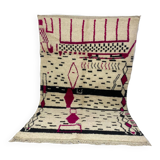 Handmade Moroccan Berber rug 284 x 176 CM
