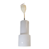 Vintage glass pendant light from the 60s