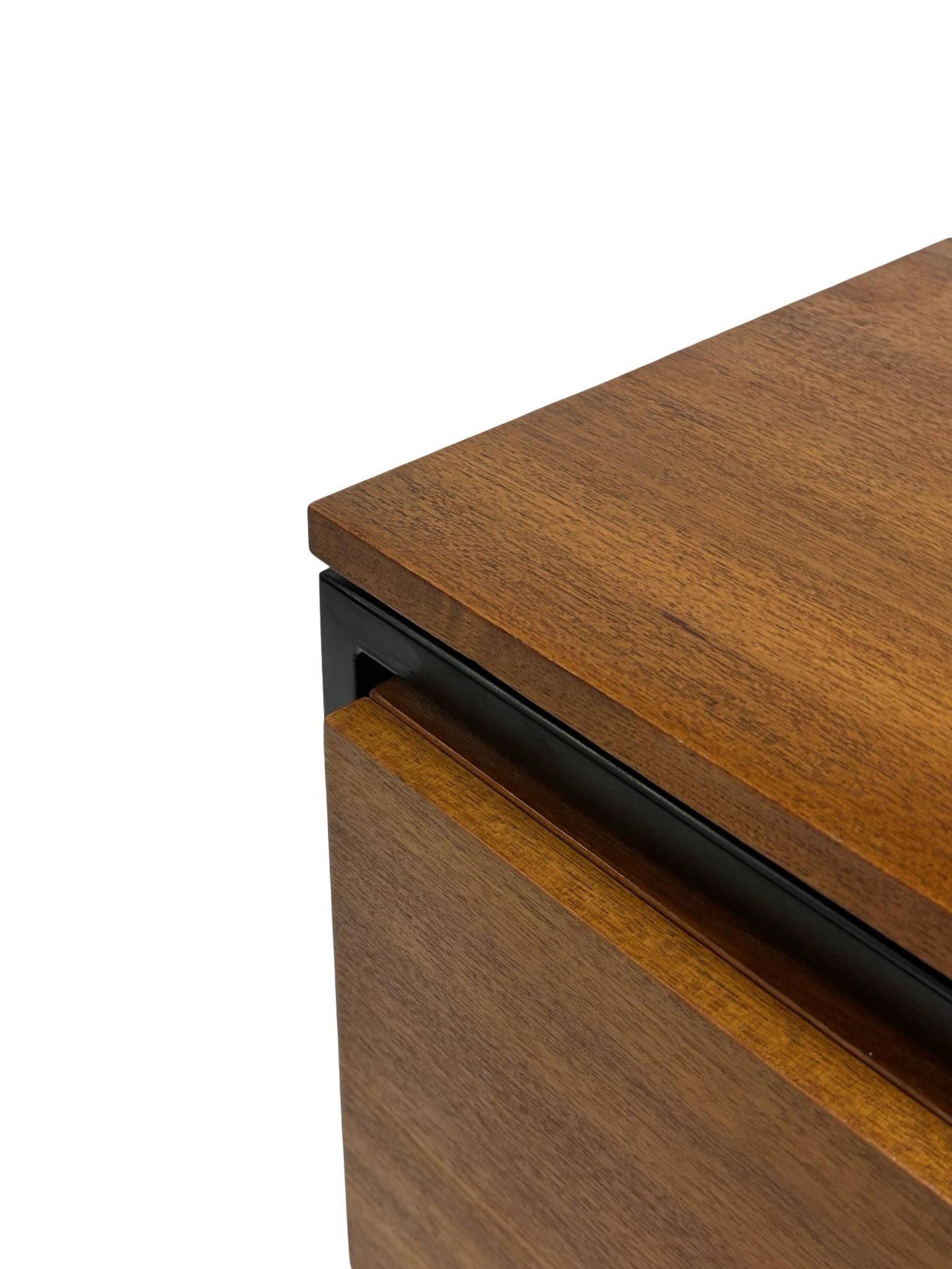 Vintage Small Audio Furniture TV Cabinet Cupboard 1960s Teak Veneer
