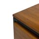 Meuble TV vintage petit format, placage teck, années 1960