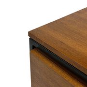 Vintage Small Audio Furniture TV Cabinet Cupboard 1960s Teak Veneer