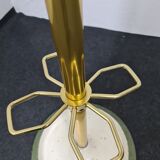 Vintage metal hat and coat rack
