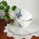 Lot de 2 bols bretons Pornic, fleur de lys